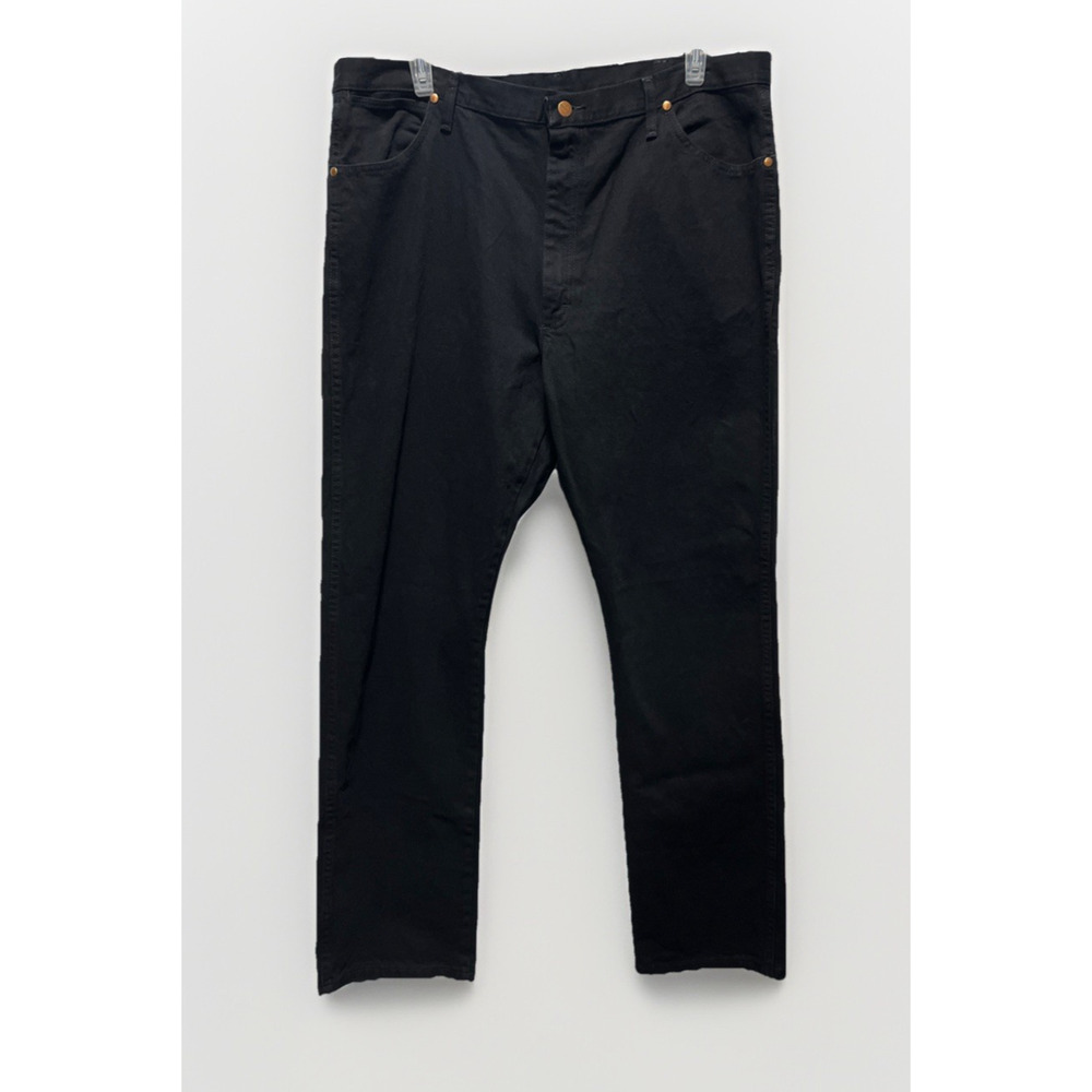 Wrangler Men's Cowboy Cut Original Fit Shadow Black Jeans Size 40x34 **READ**